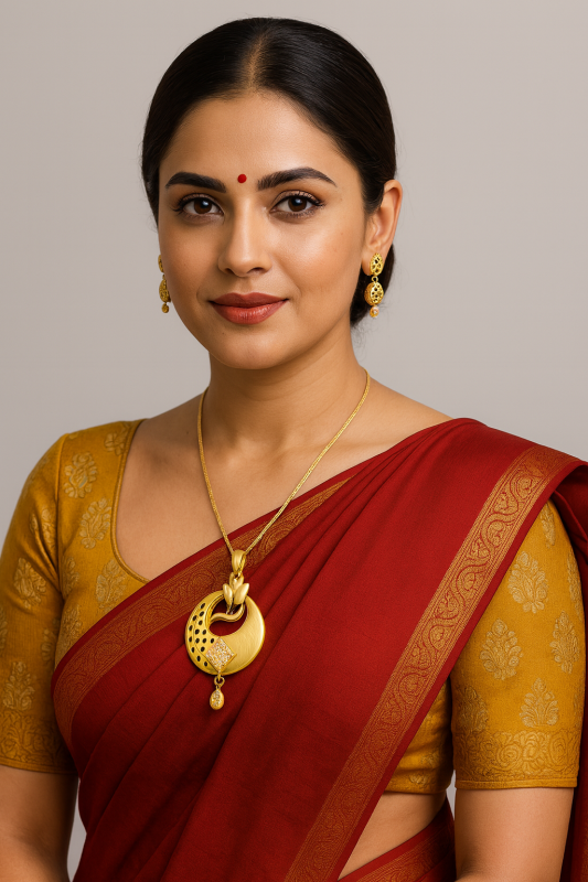 Gold Plated Designer Necklace Set